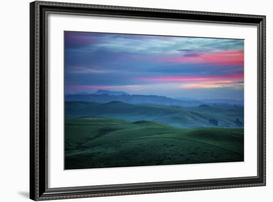 Lovely Morning in the the Coastal Hills, Northern California-null-Framed Photographic Print