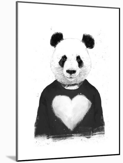 Lovely Panda-Balazs Solti-Mounted Art Print