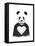 Lovely Panda-Balazs Solti-Framed Stretched Canvas