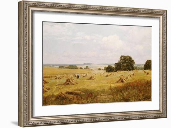 Lovely Peace with Plenty Crowned, 1907-Edward Wilkins Waite-Framed Giclee Print