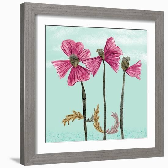 Lovely Poppies Print-Cody Alice Moore-Framed Art Print