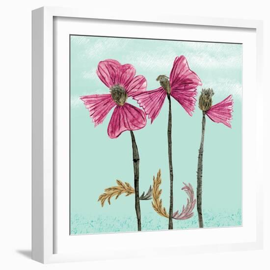 Lovely Poppies Print-Cody Alice Moore-Framed Art Print