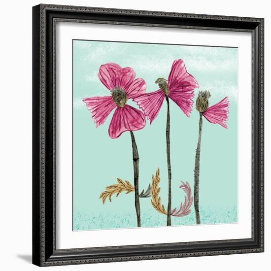 Lovely Poppies Print-Cody Alice Moore-Framed Art Print