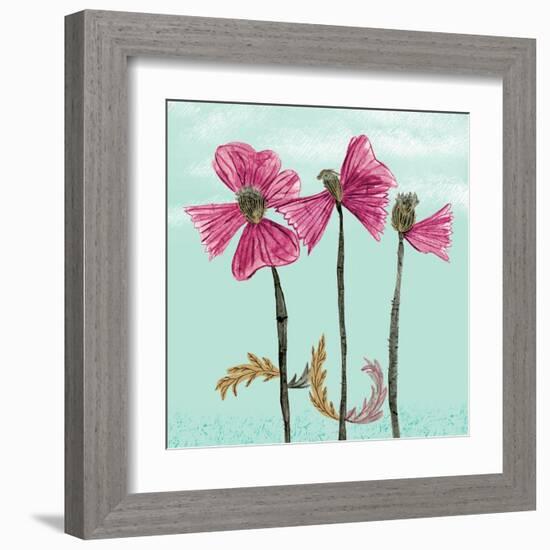 Lovely Poppies Print-Cody Alice Moore-Framed Art Print