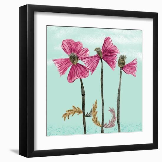 Lovely Poppies Print-Cody Alice Moore-Framed Art Print