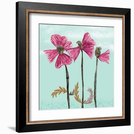 Lovely Poppies Print-Cody Alice Moore-Framed Art Print