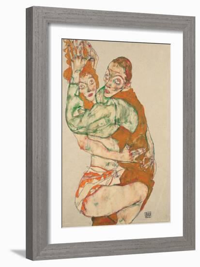 Lovemaking, 1915-Egon Schiele-Framed Giclee Print