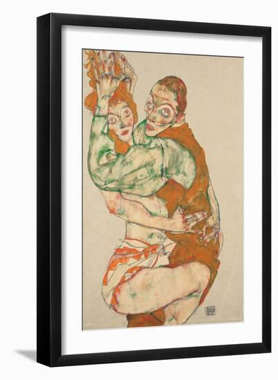 Lovemaking, 1915-Egon Schiele-Framed Giclee Print