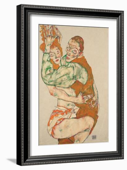 Lovemaking, 1915-Egon Schiele-Framed Giclee Print