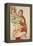 Lovemaking - Schiele, Egon (1890-1918) - 1915 - Black Chalk, Gouache on Paper - 49,6X31,7 - Leopold-Egon Schiele-Framed Premier Image Canvas