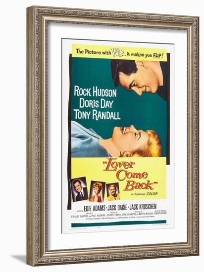 Lover Come Back, 1961-null-Framed Giclee Print