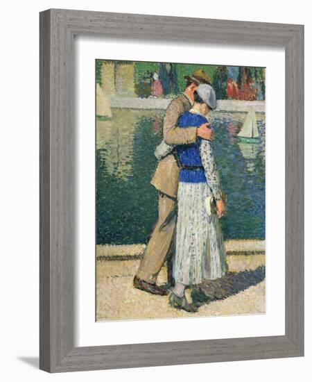 Lovers, 1932-1935-Henri Martin-Framed Giclee Print