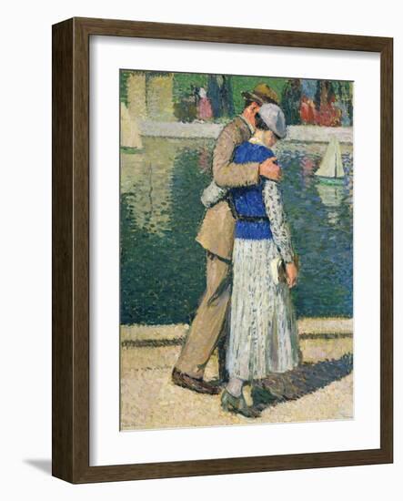 Lovers, 1932-1935-Henri Martin-Framed Giclee Print