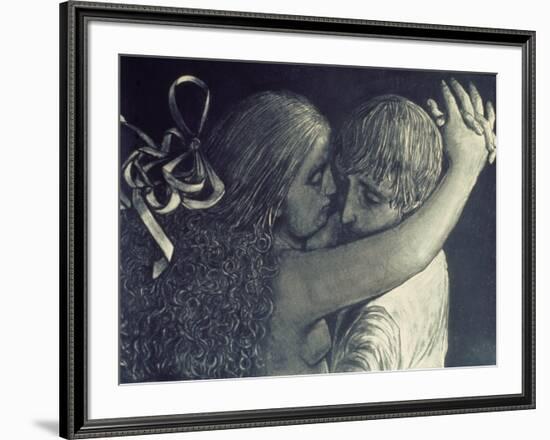 Lovers, 1976-Evelyn Williams-Framed Giclee Print