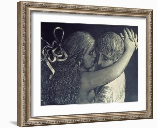 Lovers, 1976-Evelyn Williams-Framed Giclee Print