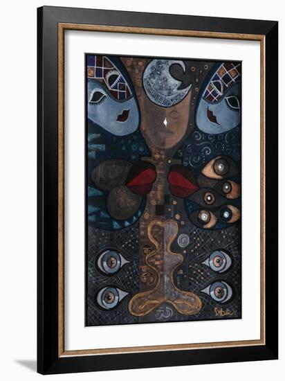 Lovers, 2013-Sabira Manek-Framed Giclee Print