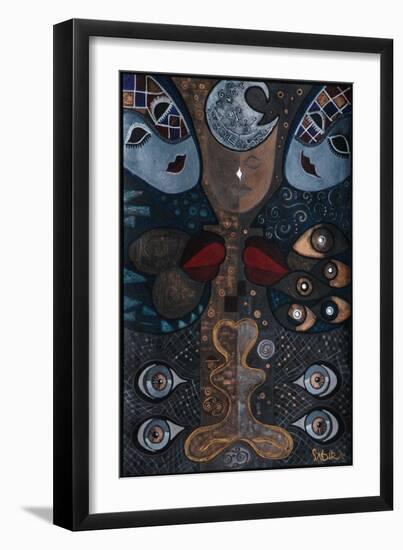 Lovers, 2013-Sabira Manek-Framed Giclee Print