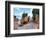 Lovers Arch and Bear Rock Sea Stacks, Hopewell Rocks Bay, Hopewell Cape, New Brunswick, Canada-Miva Stock-Framed Photographic Print