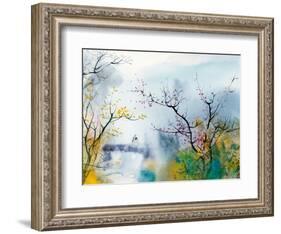 Lovers at Chi Tou-Chi Wen-Framed Giclee Print