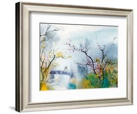 Lovers at Chi Tou-Chi Wen-Framed Giclee Print