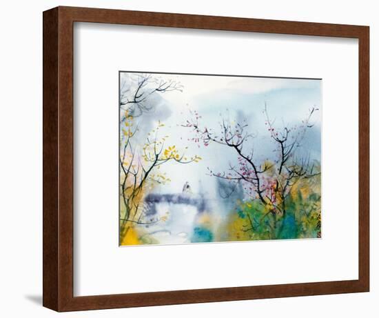 Lovers at Chi Tou-Chi Wen-Framed Premium Giclee Print