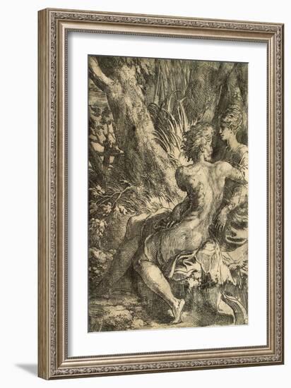 Lovers, C1527-Parmigianino-Framed Giclee Print
