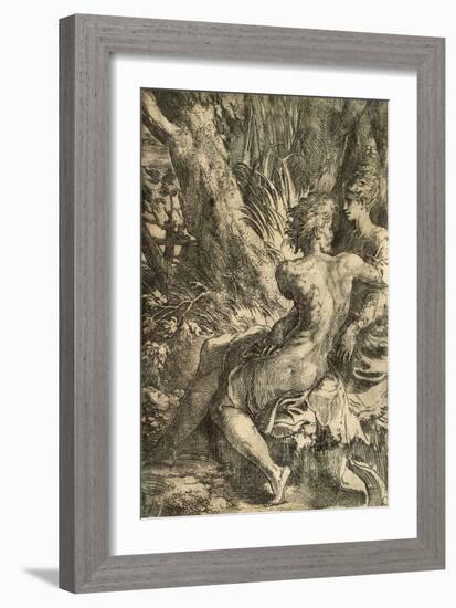 Lovers, C1527-Parmigianino-Framed Giclee Print