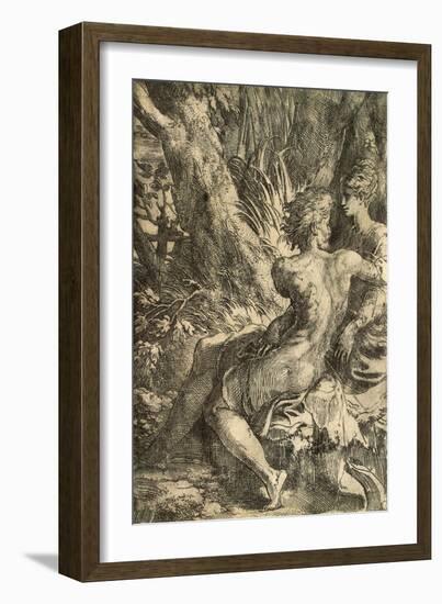 Lovers, C1527-Parmigianino-Framed Giclee Print