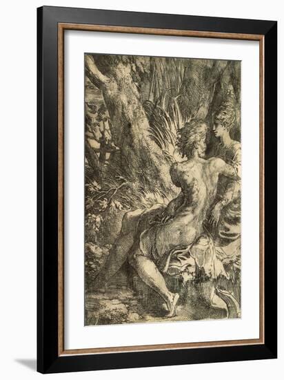 Lovers, C1527-Parmigianino-Framed Giclee Print