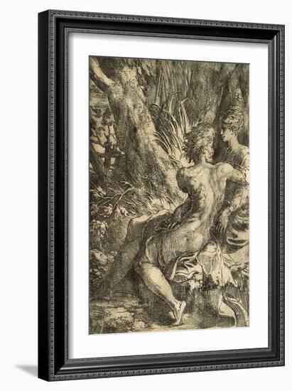 Lovers, C1527-Parmigianino-Framed Giclee Print