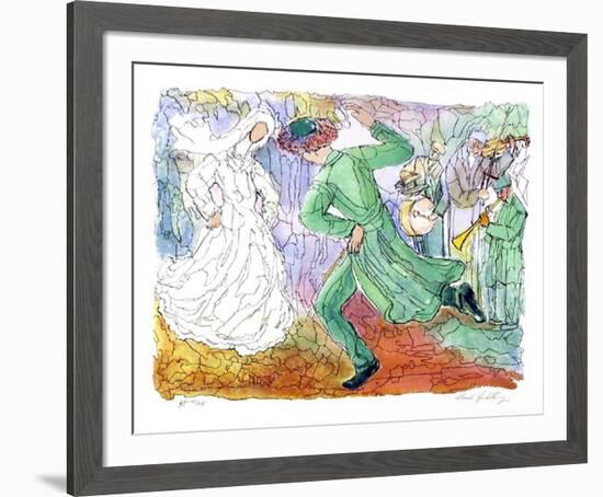 Lovers Dance-Chaim Goldberg-Framed Limited Edition