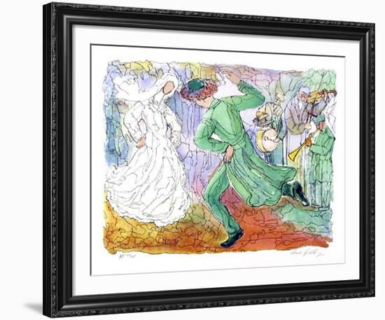 Lovers Dance-Chaim Goldberg-Framed Limited Edition