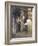 Lovers Embracing in a Doorway-Rudolph Ernst-Framed Giclee Print