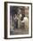 Lovers Embracing in a Doorway-Rudolph Ernst-Framed Giclee Print