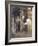 Lovers Embracing in a Doorway-Rudolph Ernst-Framed Giclee Print