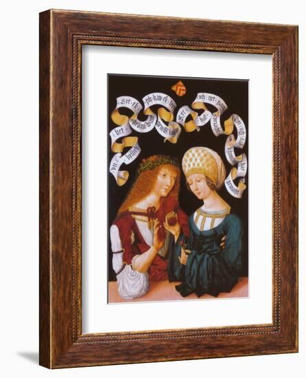 Lovers - Gothaer Liebespaar-null-Framed Art Print