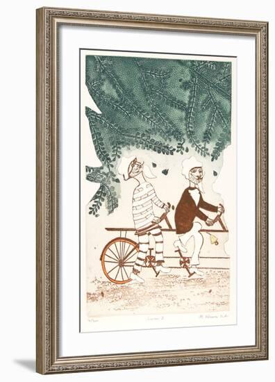 Lovers I-Mireille Kramer-Framed Limited Edition