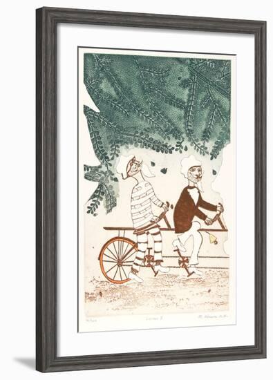 Lovers I-Mireille Kramer-Framed Limited Edition