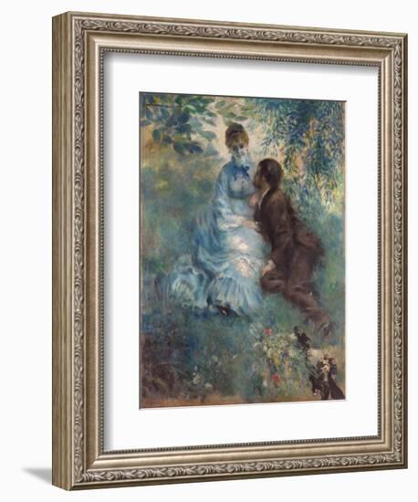 Lovers (Idyl), 1875-Pierre-Auguste Renoir-Framed Giclee Print
