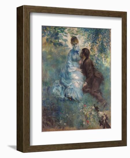 Lovers (Idyl), 1875-Pierre-Auguste Renoir-Framed Giclee Print
