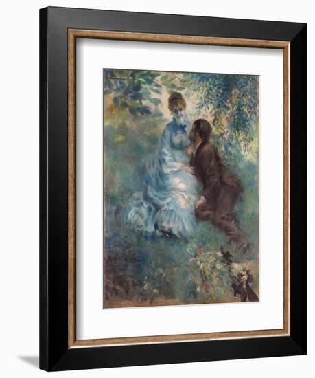 Lovers (Idyl), 1875-Pierre-Auguste Renoir-Framed Giclee Print