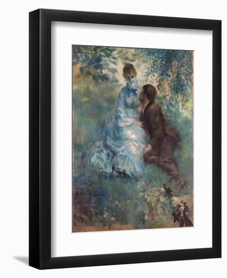 Lovers (Idyl), 1875-Pierre-Auguste Renoir-Framed Giclee Print