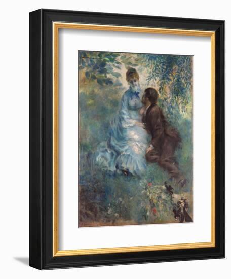 Lovers (Idyl), 1875-Pierre-Auguste Renoir-Framed Giclee Print