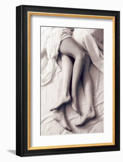 Lovers III-null-Framed Art Print