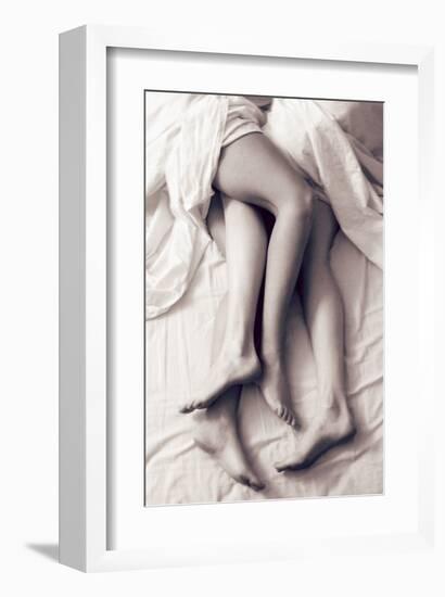 Lovers III-null-Framed Art Print