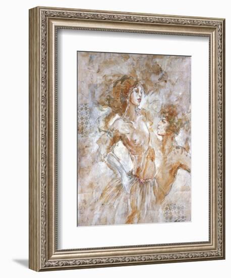 Lovers III-Marta Gottfried-Framed Giclee Print