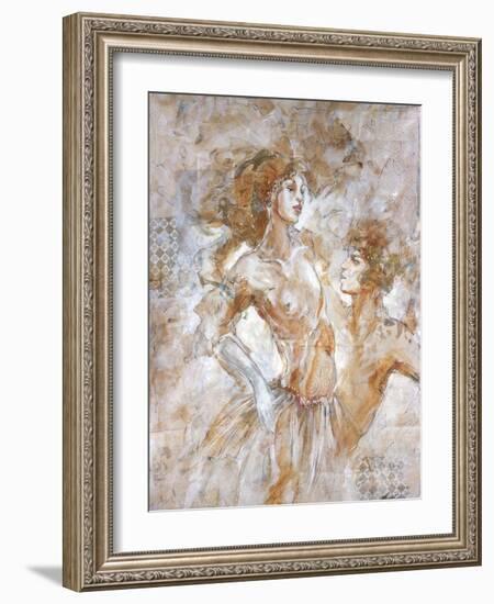 Lovers III-Marta Gottfried-Framed Giclee Print