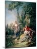 Lovers in a Park-Francois Boucher-Mounted Giclee Print