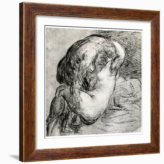 Lovers (Jupiter and I), C1560-Titian (Tiziano Vecelli)-Framed Giclee Print