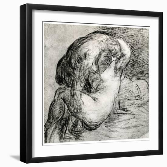 Lovers (Jupiter and I), C1560-Titian (Tiziano Vecelli)-Framed Giclee Print